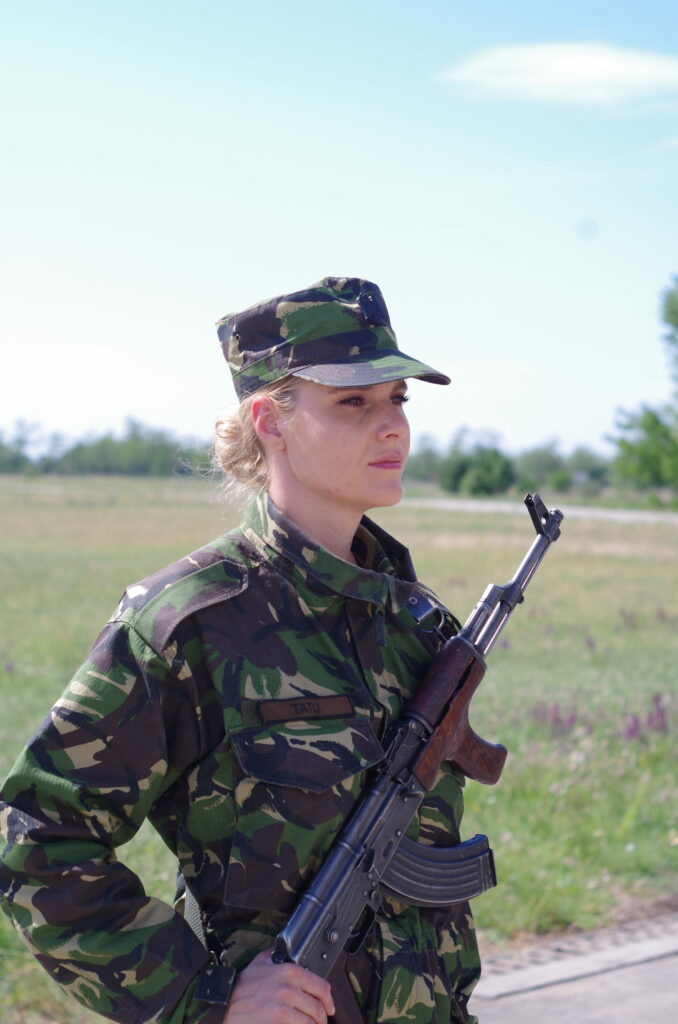 Ceremonie de depunere a jurământului militar