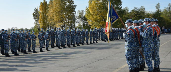 Ceremonie  de depunere a jurământului militar